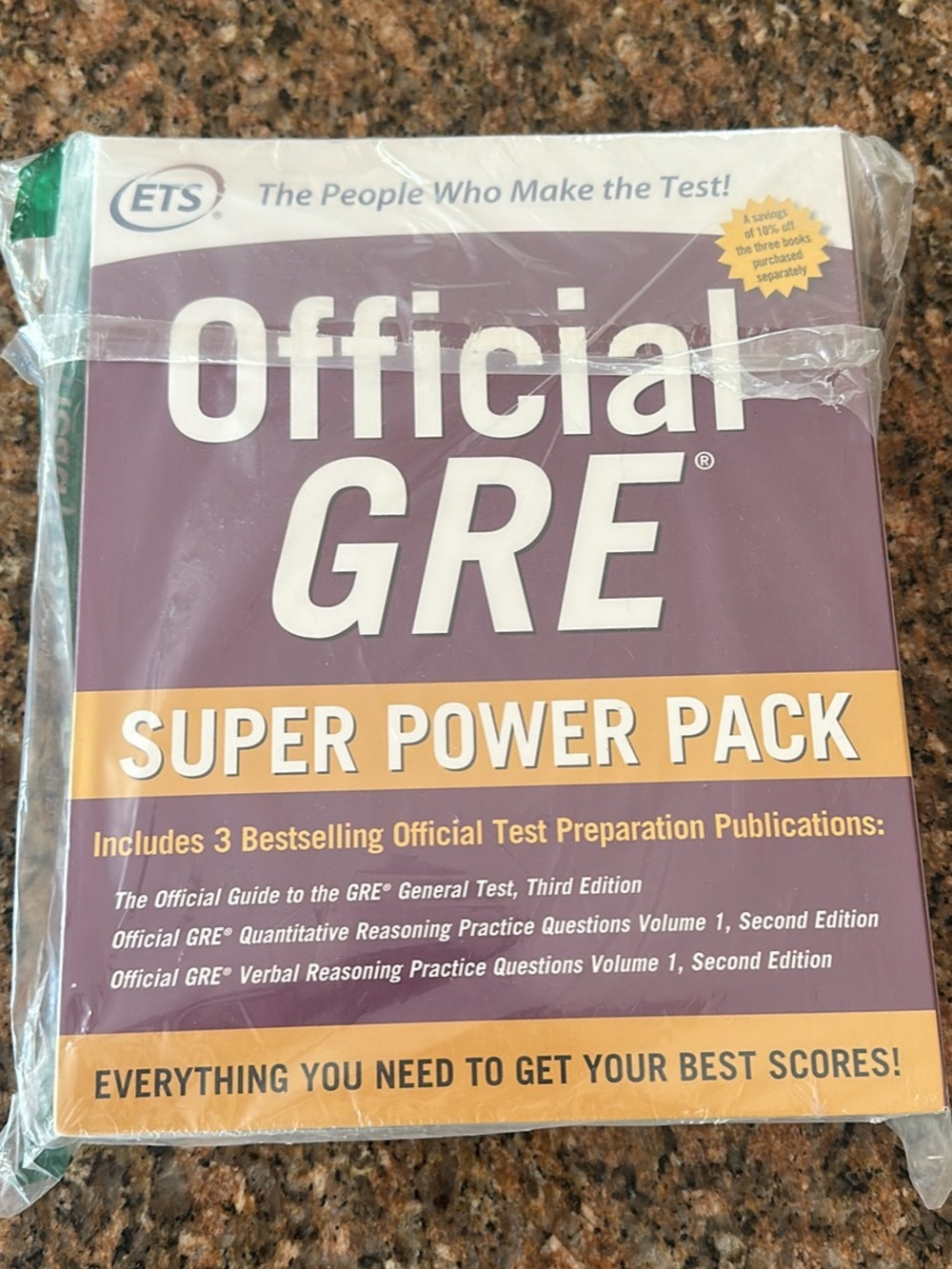 ETS Official GRE Super Power Pack - NEW